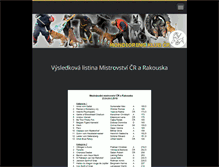 Tablet Screenshot of mondioringklub.cz